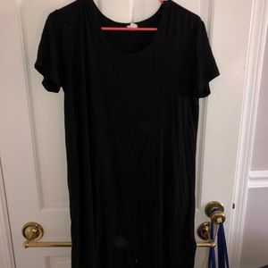 Black T-Shirt Dress